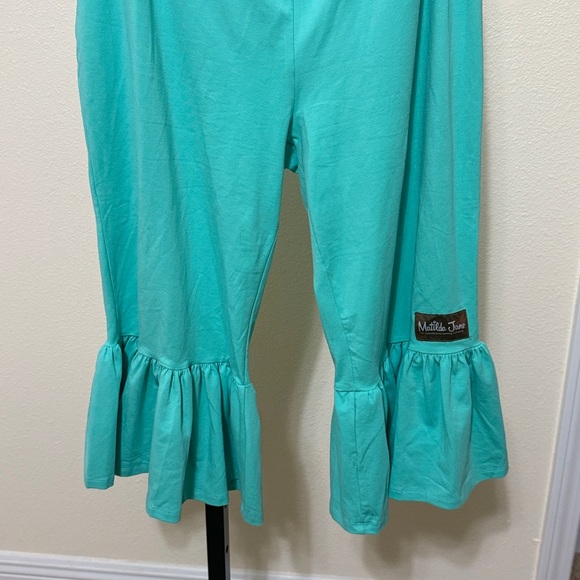 Matilda Jane Mint Green🌸 Ruffle Hem Pants - Picture 8 of 11